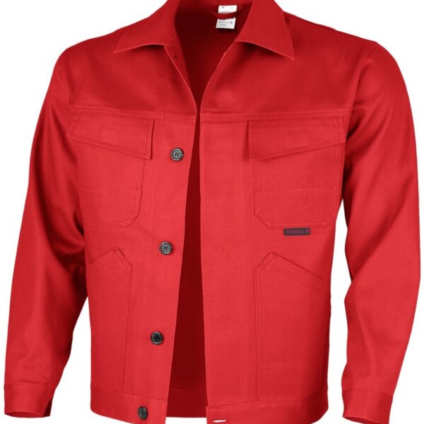 Qualitex BW270 Classic 61939D2 work jacket fire red
