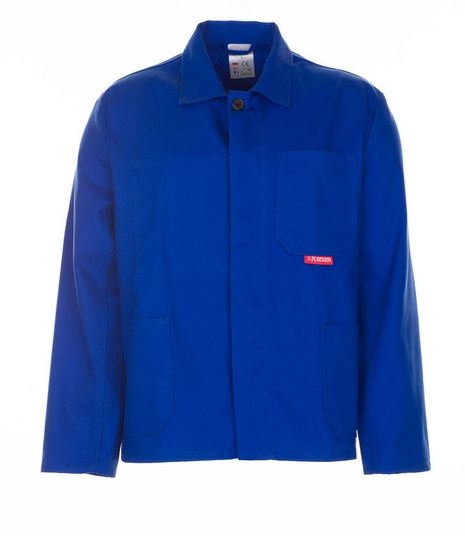 Planam BW270/1510 Work Jacket 100% cotton royal blue XS-3XL