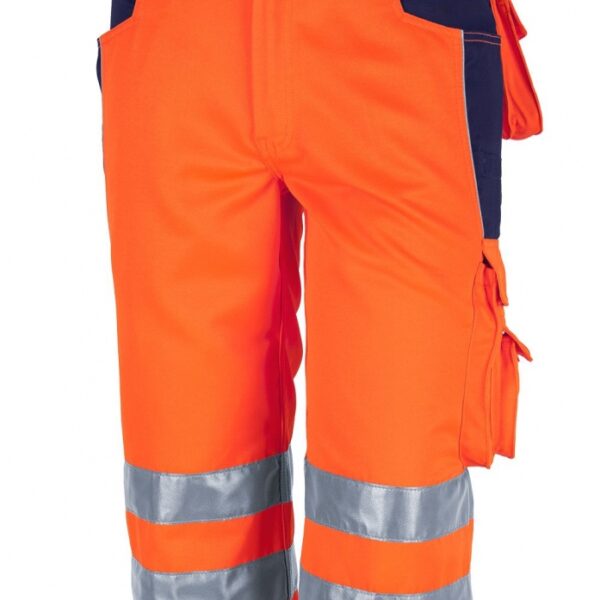 Qualitex PRO 61936TW0  Protection working short  Hi vis orange