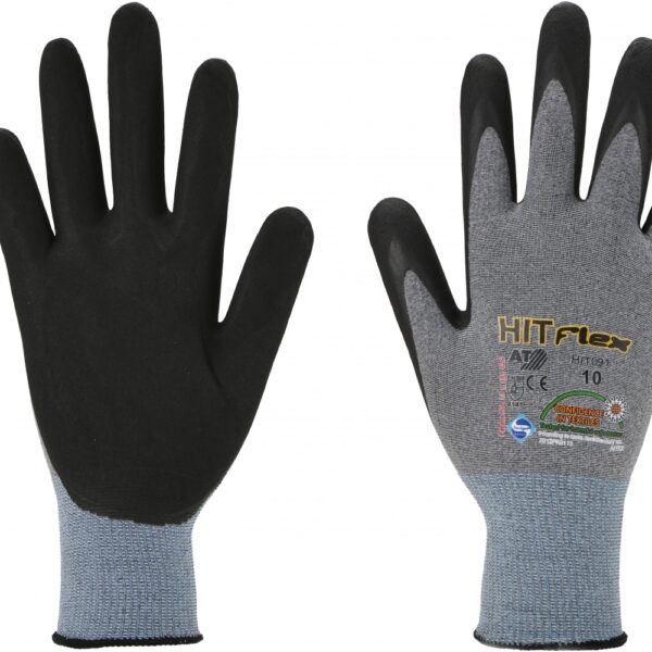 Asatex HIT091 HITFlex Breathable working gloves for mechanics 6-12