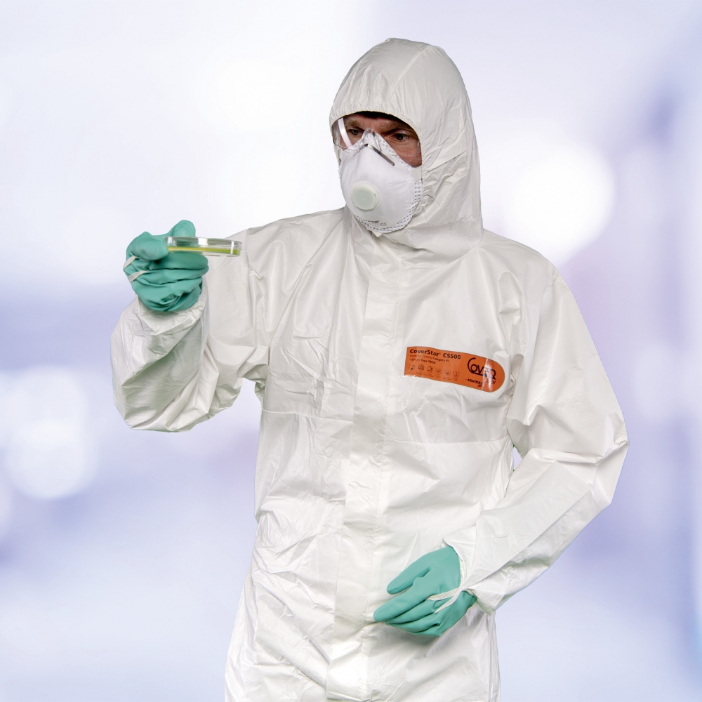 CoverStar CS500 Chemical protection suit cat III Type 5B/6B EN14126