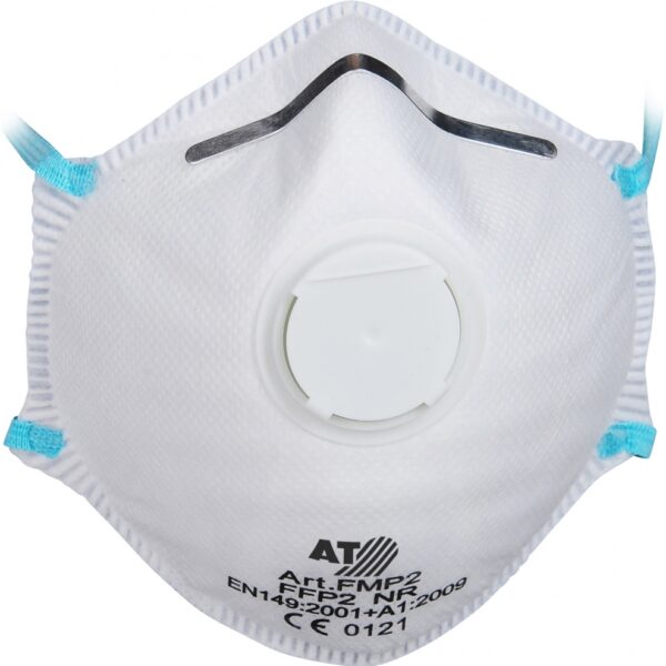 Asatex AT-FMP2 Disposable respirator mask with valve FFP2 NR D