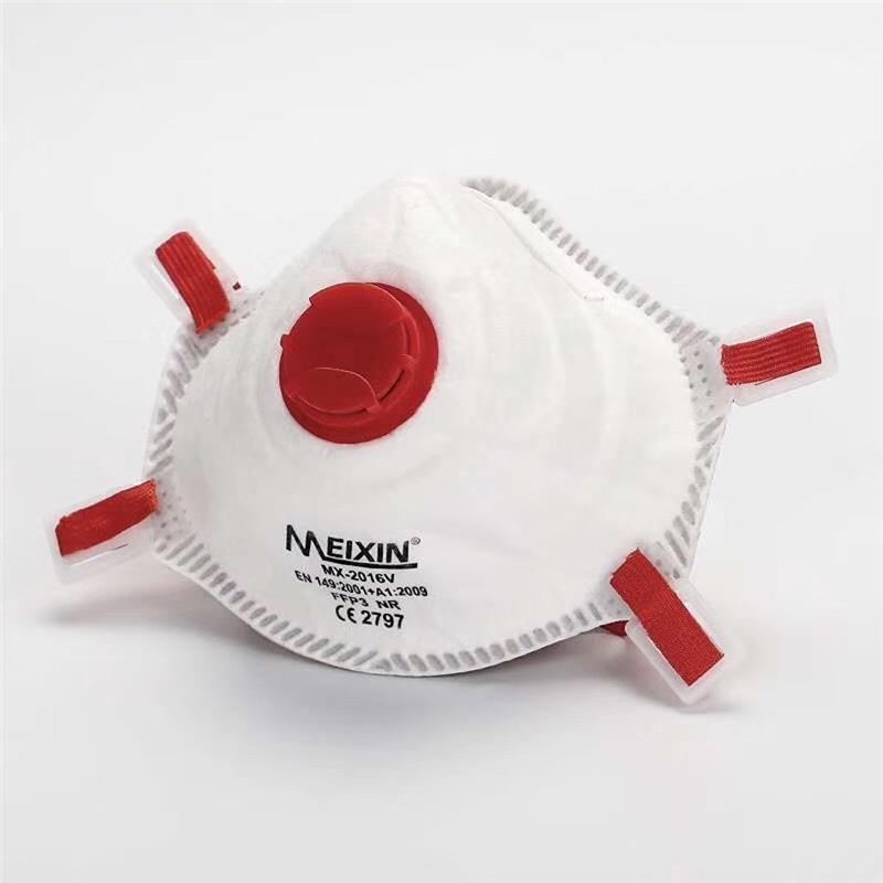 MX 2016V Valved particle mask ventilated FFP3 NR
