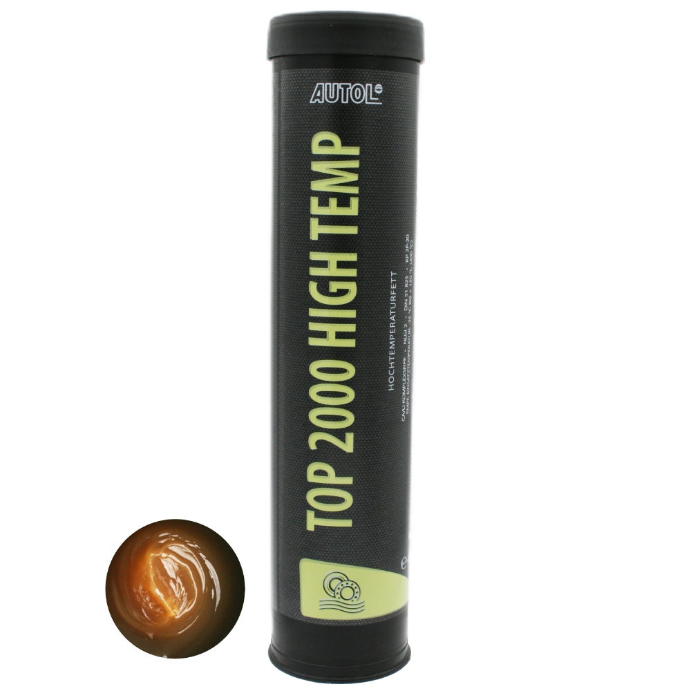 AUTOL TOP 2000 HIGH TEMP High temperature grease 400g cartridge