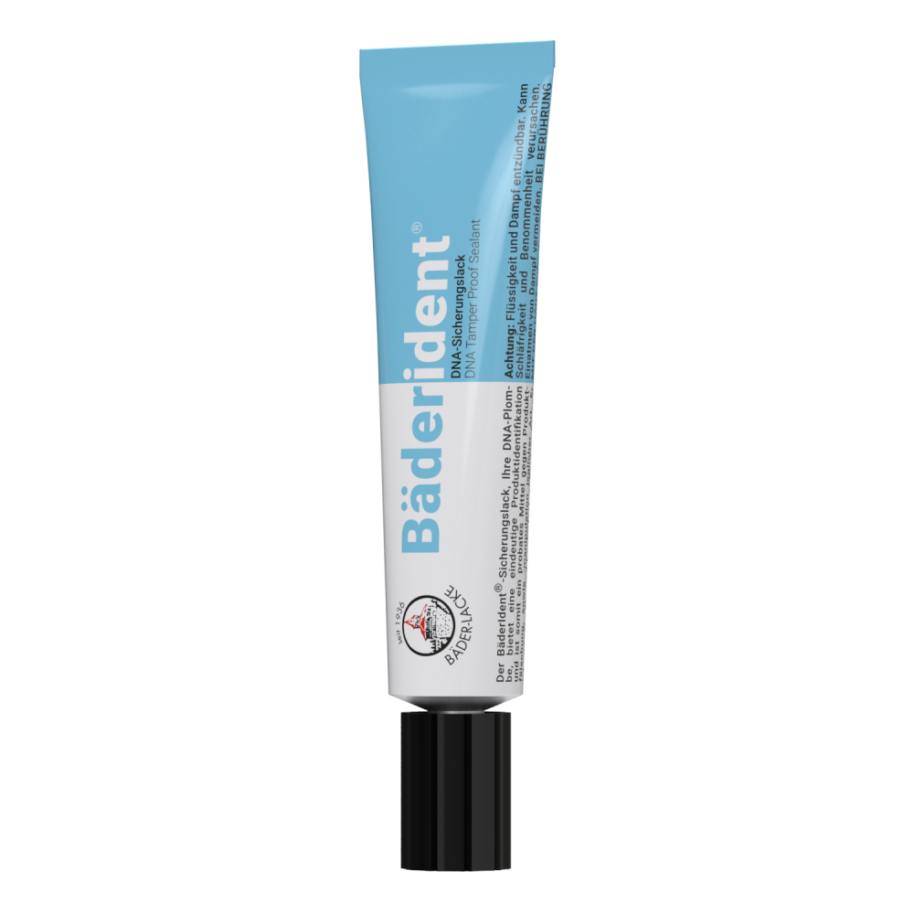 Bäderident torque seal tamper-proof with precise long neck 20 ml
