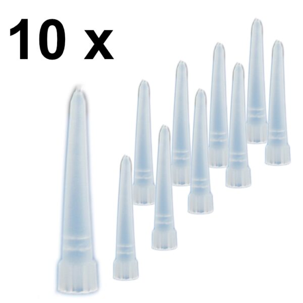 Bäder precise long nozzle for torque sealant tube - 10 pieces