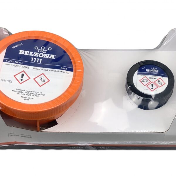 Belzona 1111 Super Metal 2-part repair composite for metal repair 1Kg