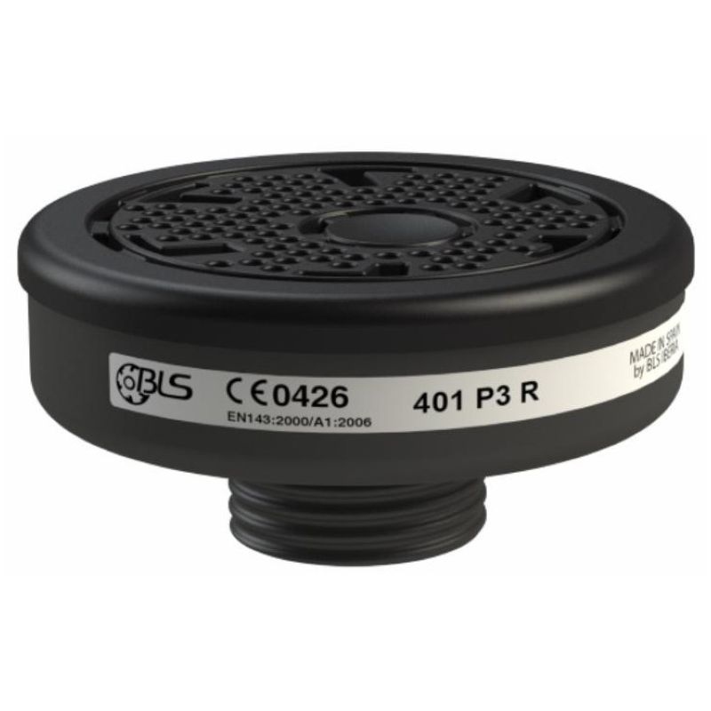 BLS® 401 Particle Filter P3 R for full and half masks, RD40 universal