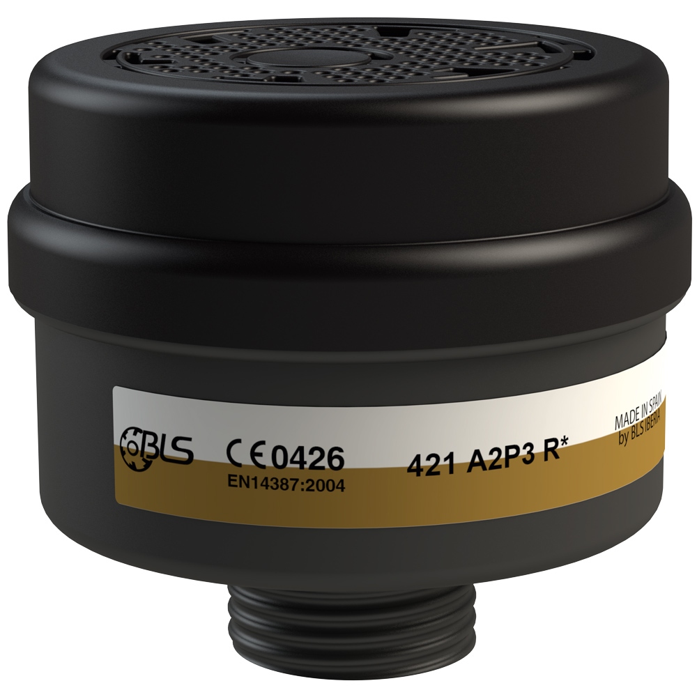 BLS® 421 A2P3 R Combination Filter for full-face masks, RD40 Universal