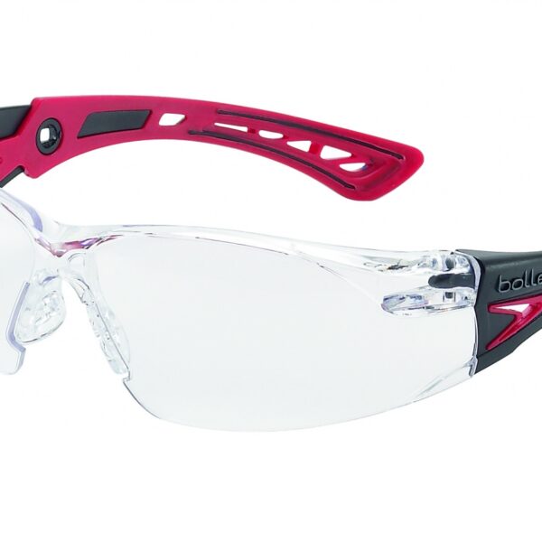 Bollé RUSH+ RUSHPPSI Work safety glasses TPR PC clear EN166