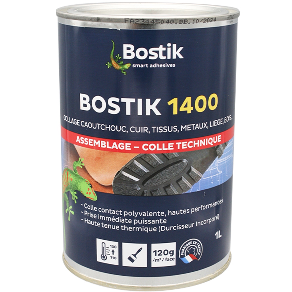Bostik 1400 Neoprene glue 1 Liter tin