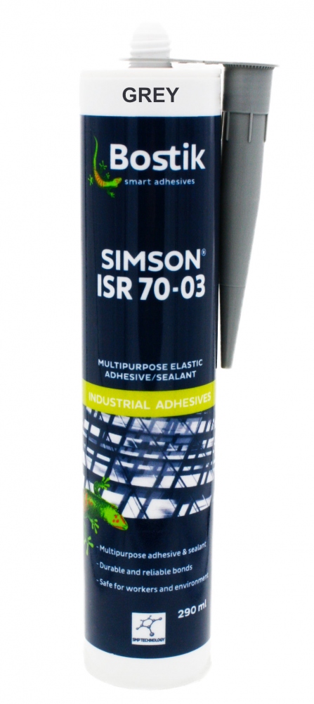 Bostik Simson ISR 70-03 Elastic SMP adhesive sealant grey  290ml