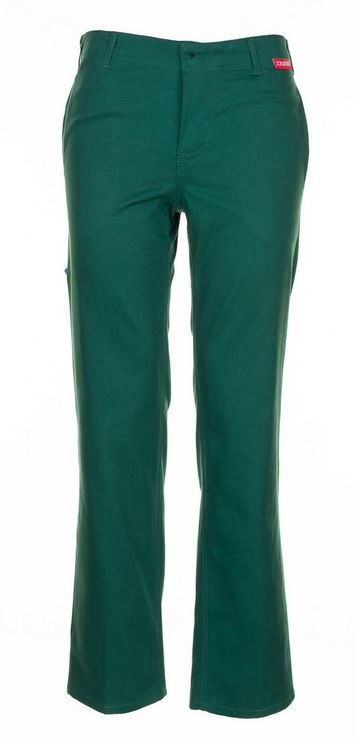 Planam BW270/1523 Work trousers 100% cotton green XS-3XL