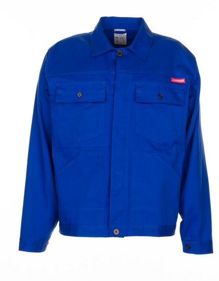 Planam BW270/1550 Waisted work jacket 100% cotton royal blue XS-3XL