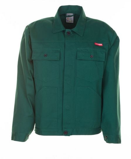 Planam BW270/1553 Waisted work jacket 100% cotton green XS-3XL