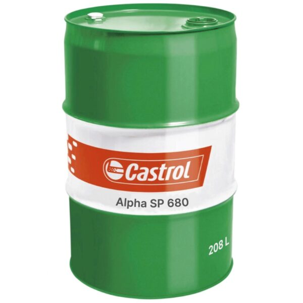 Castrol Alpha SP 680 EP gear oil CLP 208L barrel