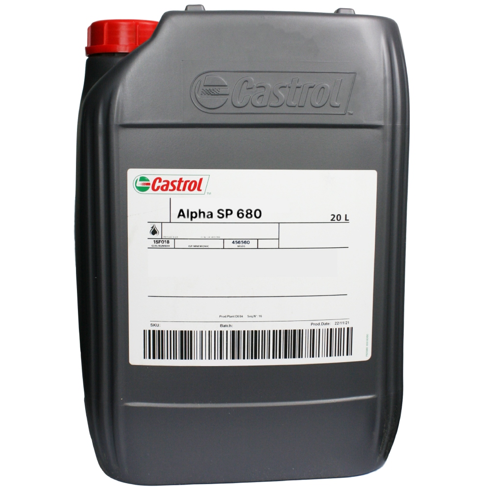 Castrol Alpha SP 680 EP gear oil CLP 20L canister
