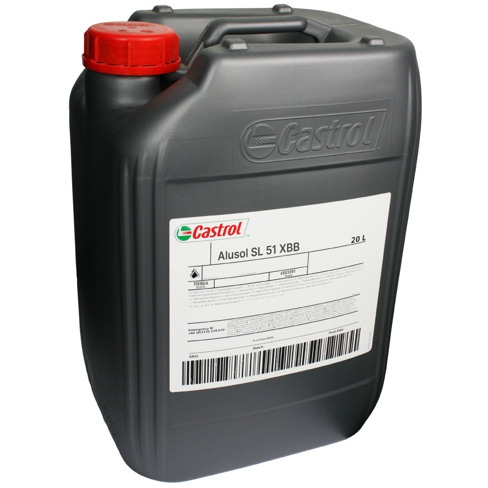 Castrol Alusol SL 51 XBB High performance metal working fluid 20l