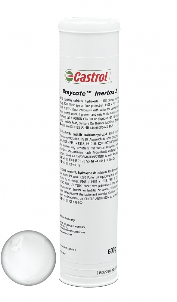Castrol Braycote Inertox 2 High-temperature grease 600g cartridge