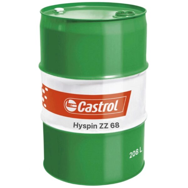 Castrol Hyspin ZZ 68 Anti-wear hydraulic oil HLP 208L barrel