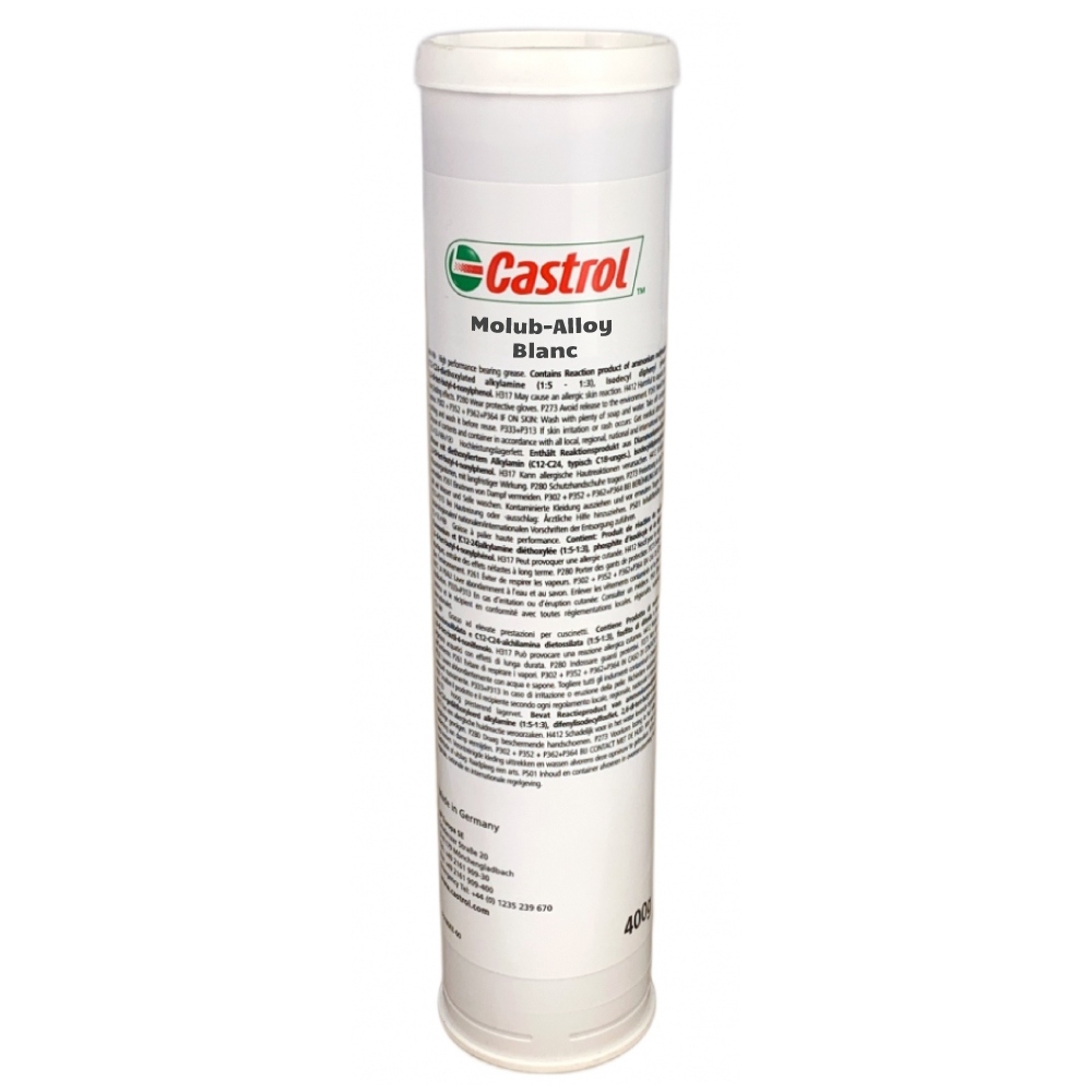 Castrol Molub-Alloy Blanc White multi-purpose grease NLGI 2 400g