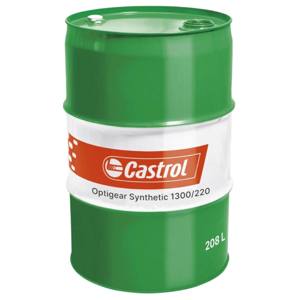 Castrol Optigear Synthetic 1300/220 High-performance gear oil 208L