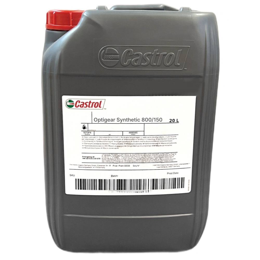 Castrol Optigear Synthetic 800/150 Gear oil CLP 150, 20l canister