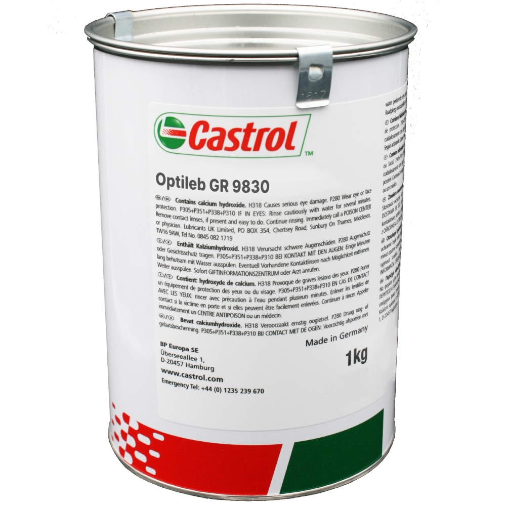 Castrol Optileb GR 9830 High-temperature bearing grease NLGI-2 1kg