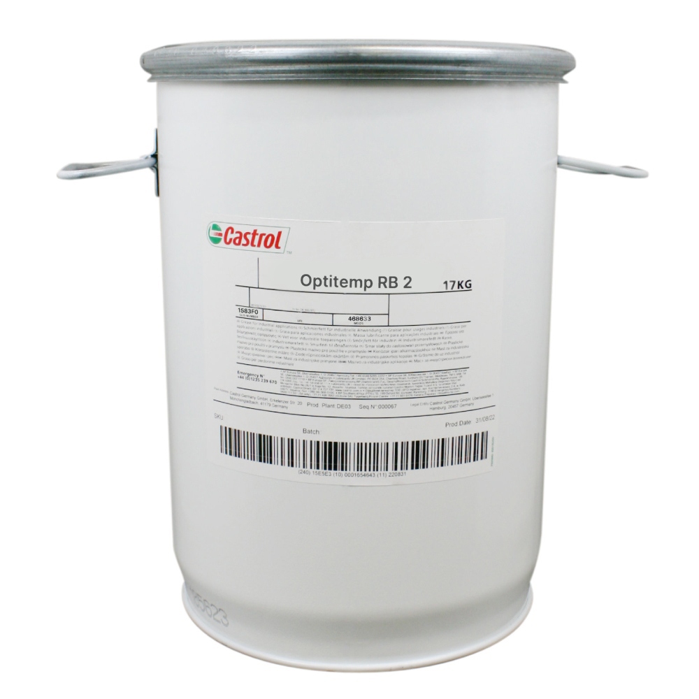 Castrol Optitemp RB 2 Special grease for cables in robots 17kg pail
