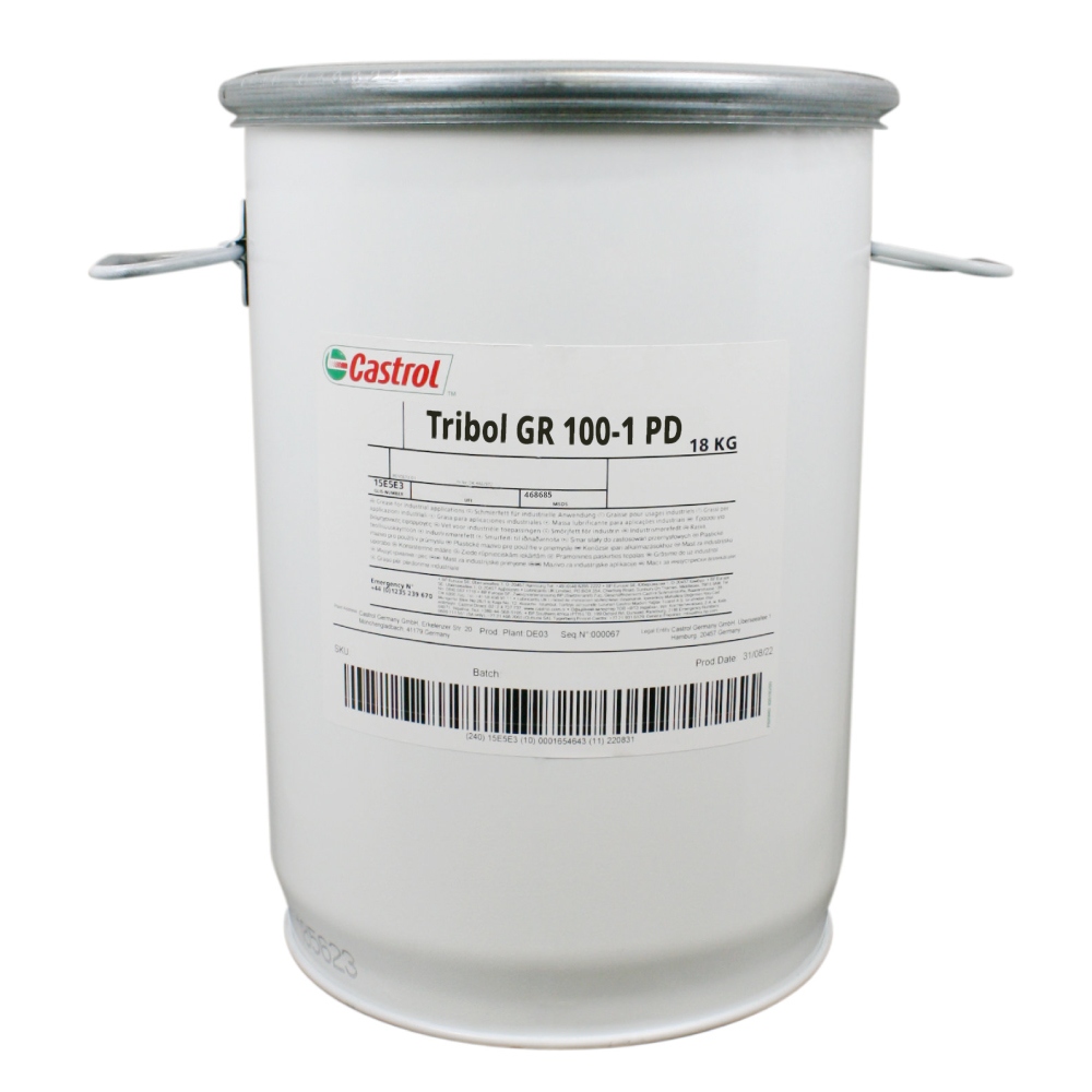 Castrol Tribol GR 100-1 PD High performance bearing grease 18kg bucket