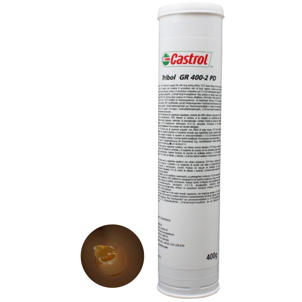 Castrol Tribol GR 400-2 PD Long-term bearing grease 400g cartridge
