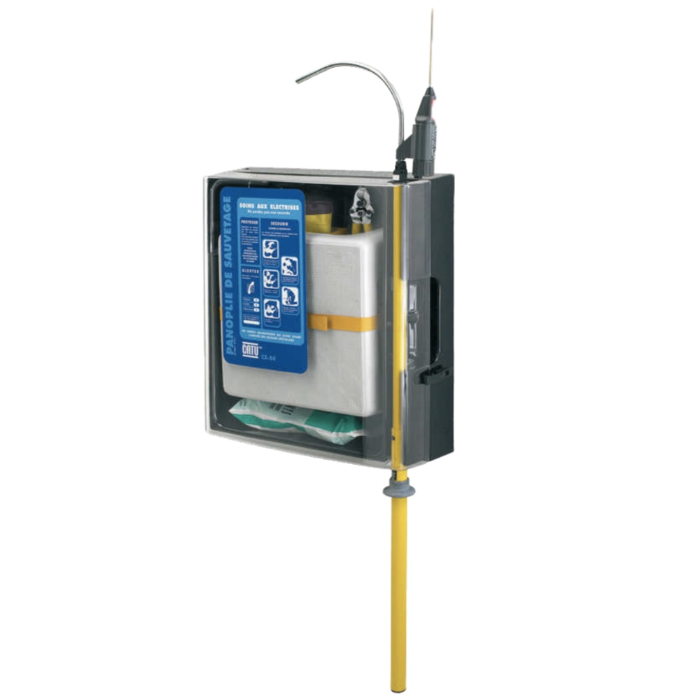 Catu CZ 54 R Life saving kit for substation - electrical shock