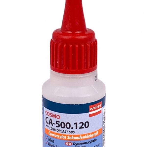 Cosmo CA-500.120 high strength Instant glue clear 20g bottle