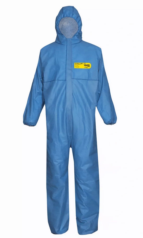 CoverBase® SMS-3 Protection coverall blue cat.3 type 5+6
