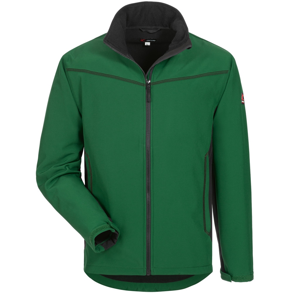 Craftland 19973 KENAN Softshel jacket green/black S/4XL