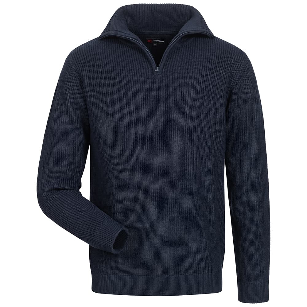 Craftland 2325 KALLE Troyer Pullover Navy blue