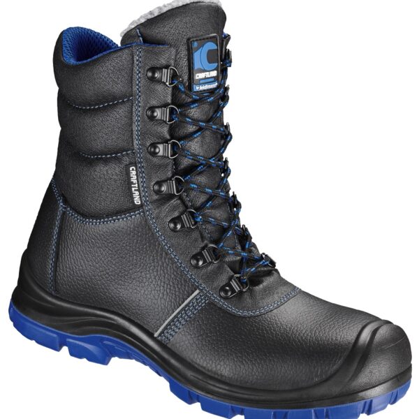 Craftland 33420 OSTRAU ÜK Winter safety boots S3 SRC black-blue