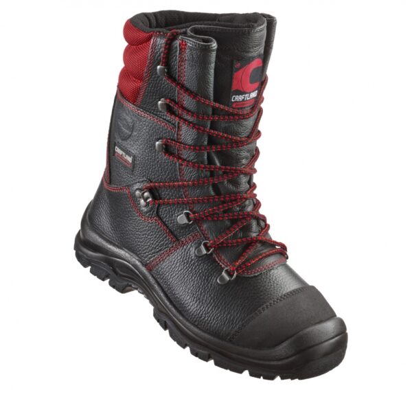 Craftland 35540 ZEDER Safety chainsaw boots black EN 17249 S2 39-47