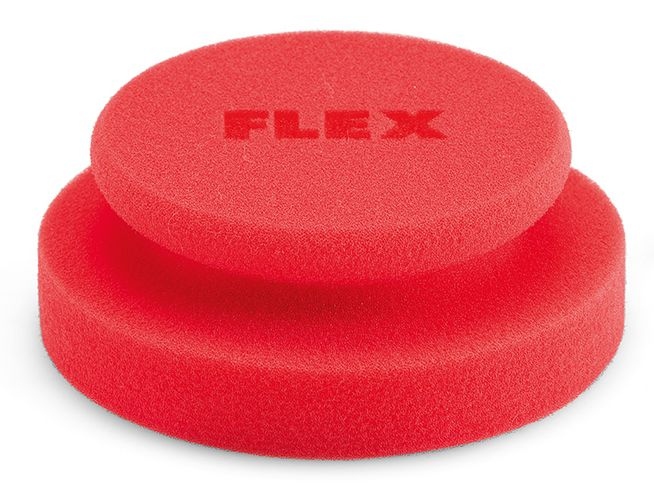 FLEX 442.682 Polishing sponge PUK R 130 Ø130mm soft/red