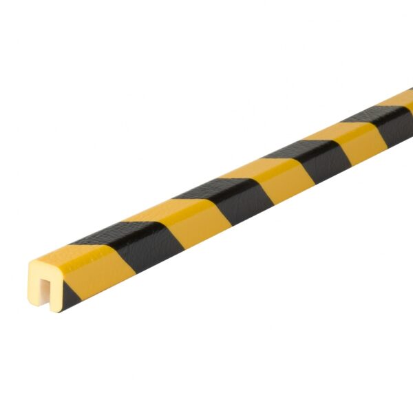 Dancop Type G Warning and protection profile polyurethane yellow/black