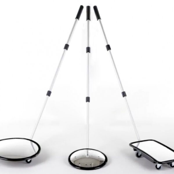Dancop IS Inspection security mirror with telescopic arm, acrylic