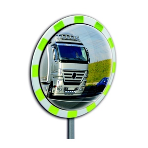 Dancop TM PC 360 Traffic mirror polycarbonate  white and green