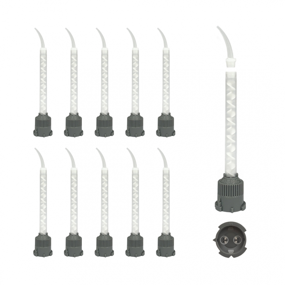 Delo B 050 Short Mixing tube nozzle for 2-part epoxy glue