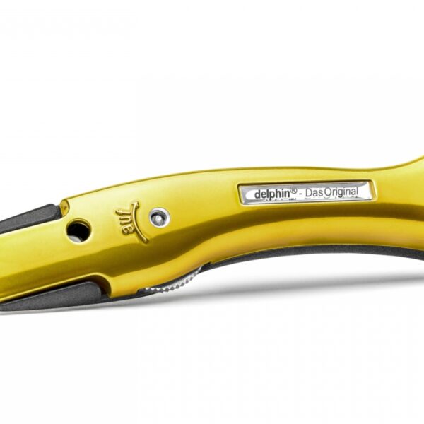 Delphin K-2-MSC/GO Style Universal carpet Knife Candy Gold/black matt