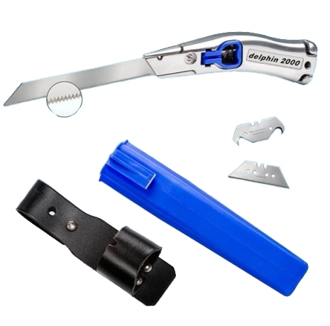Delphin 100346 Universal carpet knife D2000 iso-set 6 pieces