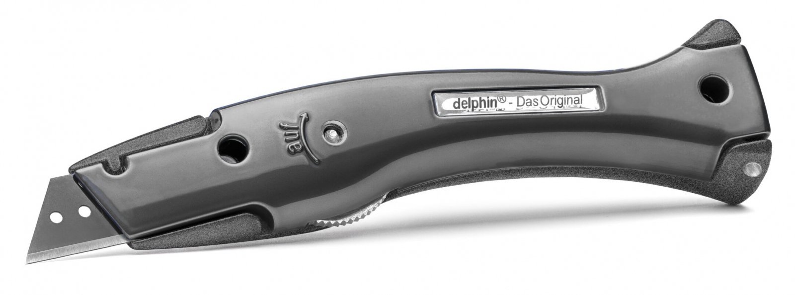Delphin K-2-MSCS Universal carpet Knife matt black candy black