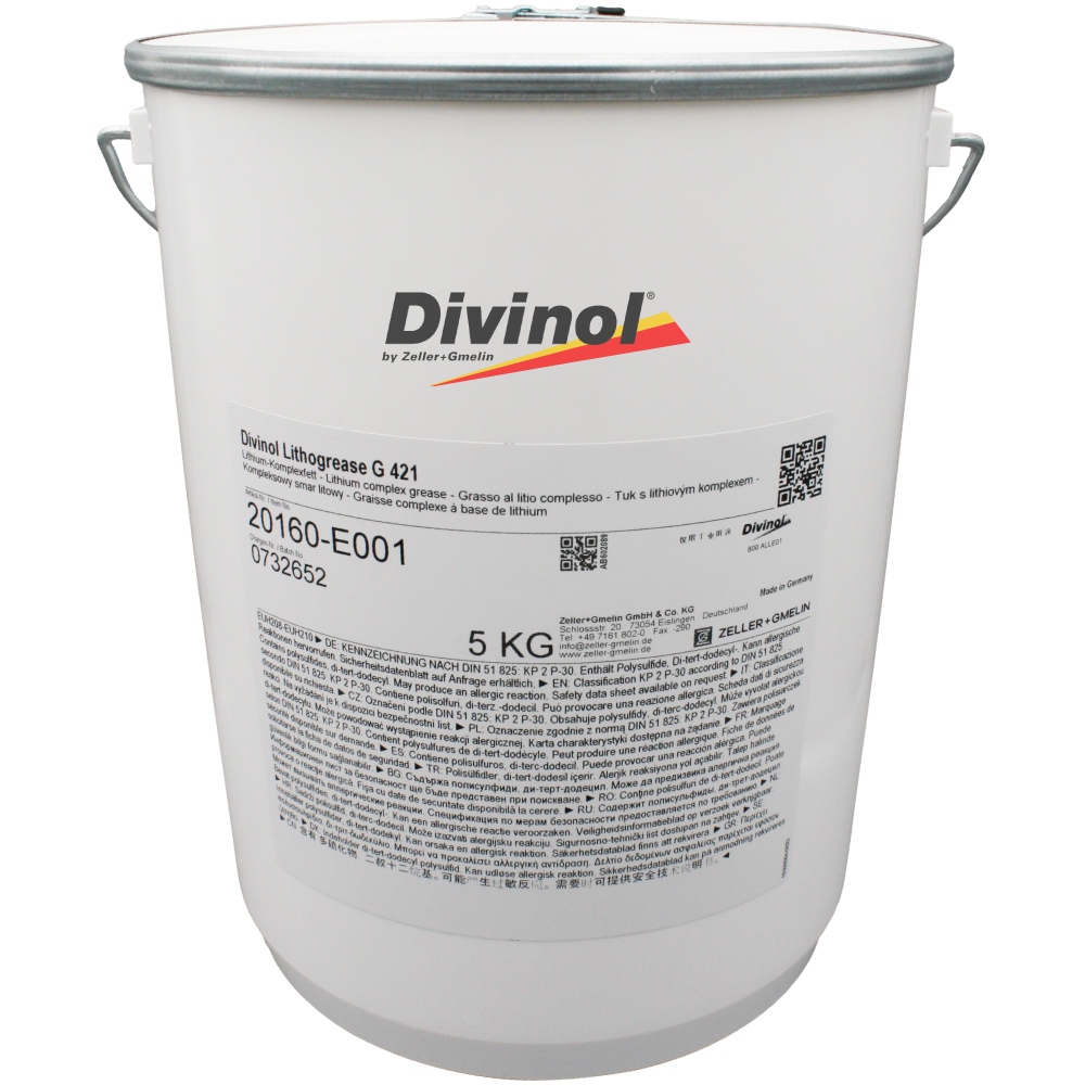 Divinol G421 Lithium complex soap grease 5kg