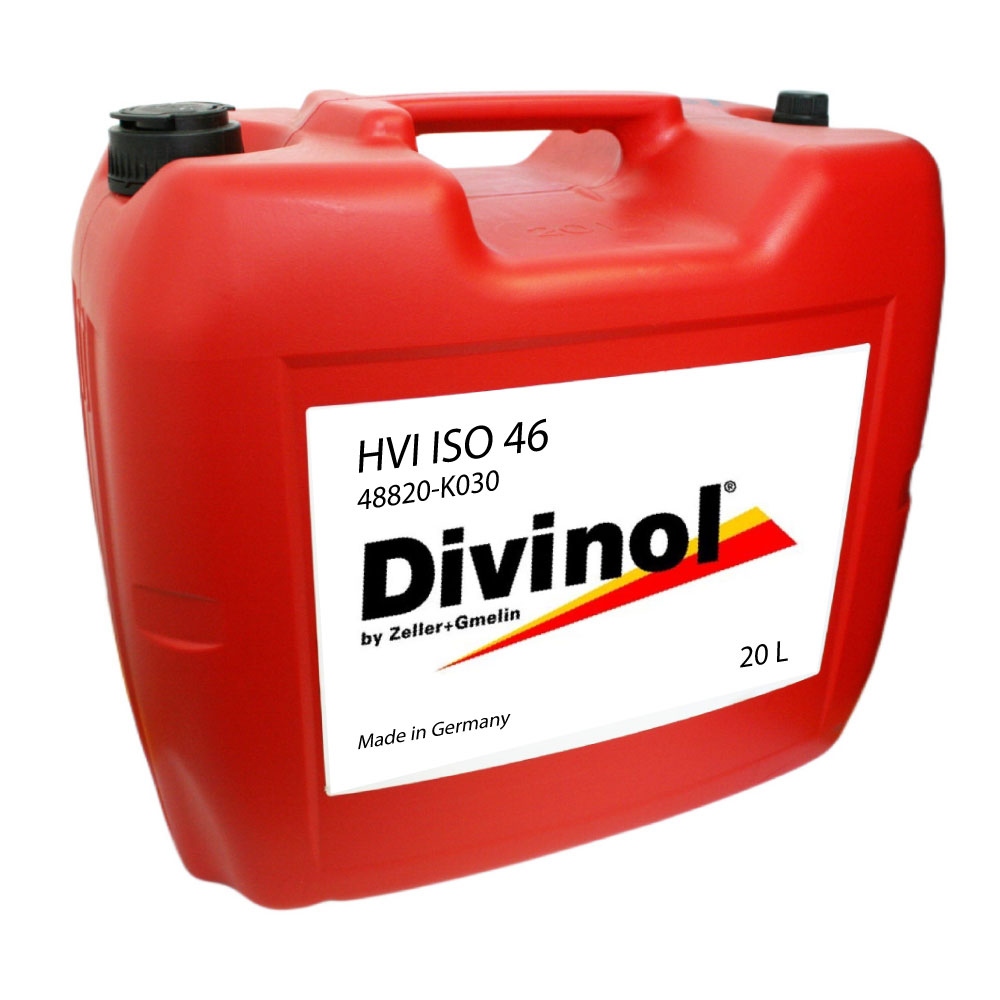 Divinol HVI ISO 46 High-Pressure Hydraulic Oil HVLP 20L canister