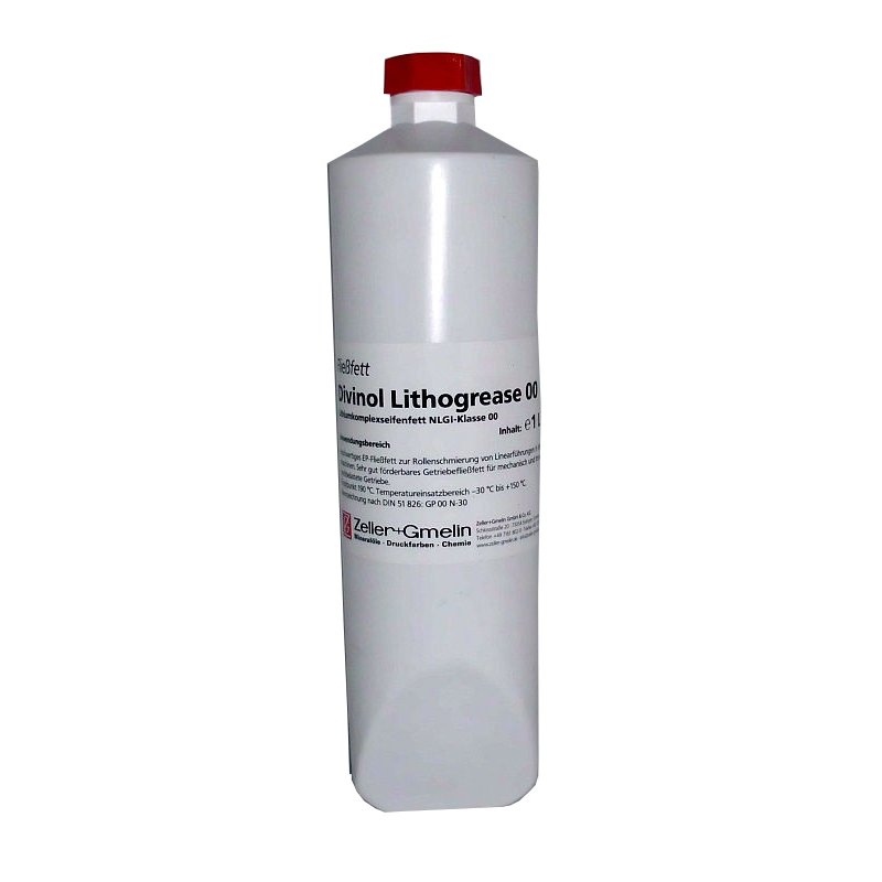 Divinol Lithogrease 00 fluid grease for highly stressed gearboxes 1Kg