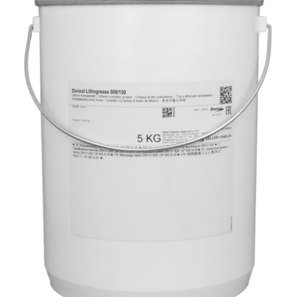 Divinol Lithogrease 000/150 HQ lithium complex soap grease 5kg bucket